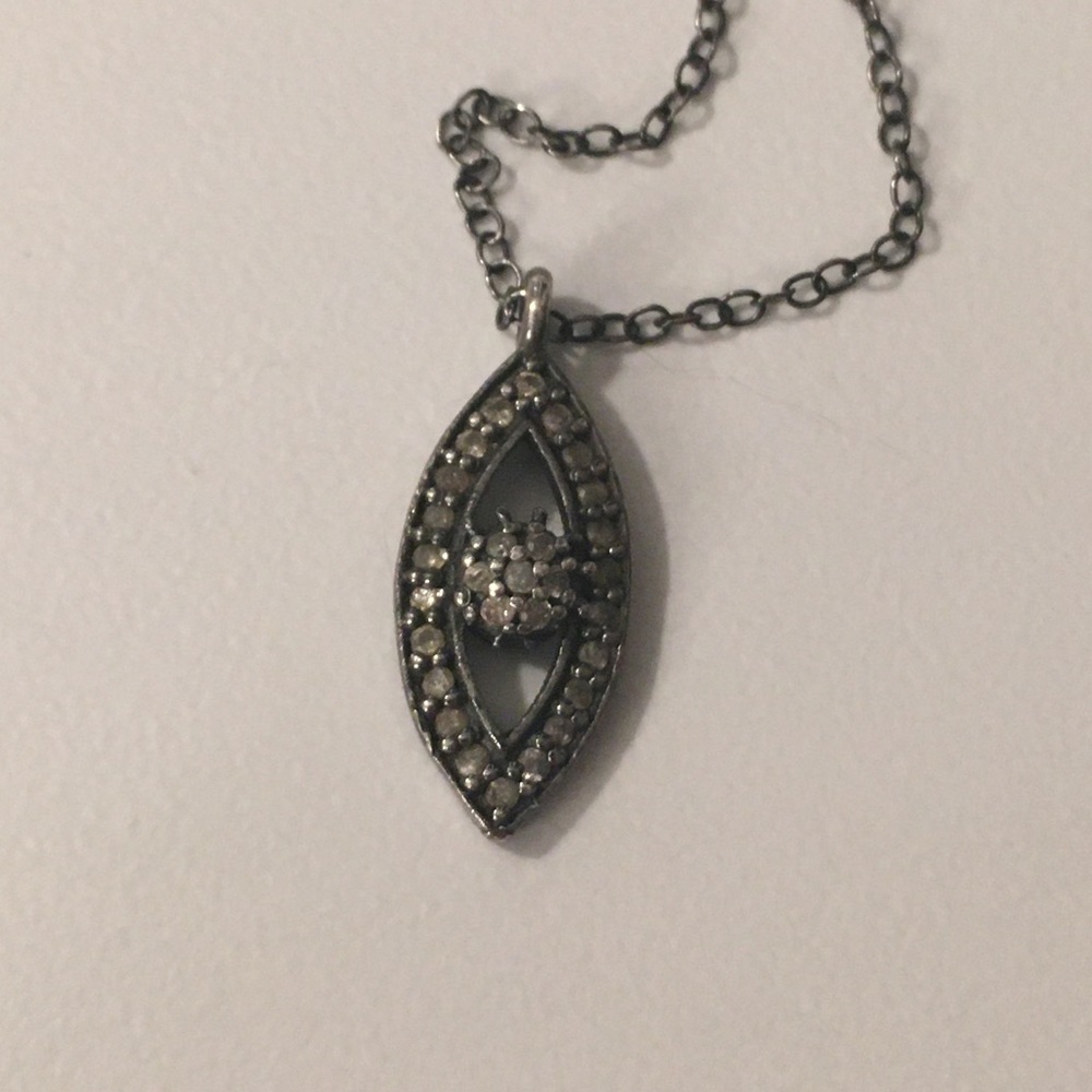 Pavé Diamond Evil Eye Charm.